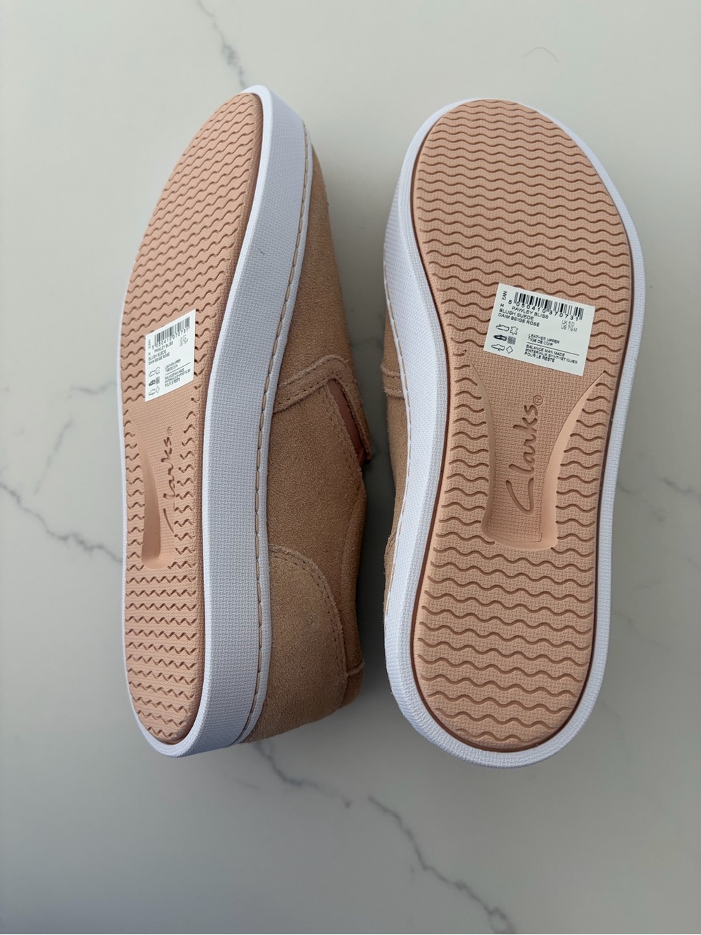 Clarks 7.5 M Women's Pawley Bliss Slip On Trainers NWT - Picture 5 of 10